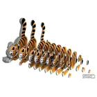 650012 - 3D Bastelset Tiger (MQ6)