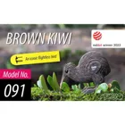 650091 - 3D craft kit brown kiwi (MQ6)