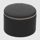 803119.08 - Jewellery case round nappa black (full cowhide)