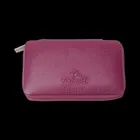 803866.06 - 6-piece manicure case Beluga berry (leather)