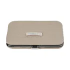 803951.07 - 4-piece manicure case Corbello taupe