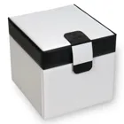 28.000.517543 - Jewellery box Erika nero bianco white