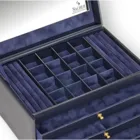 77.301.014023 - Jewellery box Lena acuro navy (leather)