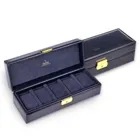 1015.301.014023 - Watch case for 5 watches acuro navy (leather)