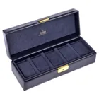 1015.301.014023 - Watch case for 5 watches acuro navy (leather)