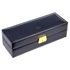 1015.301.014023 - Watch case for 5 watches acuro navy (leather)