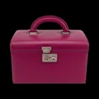 803853.06 - Jewellery case Beluga berry (leather)