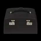 803854.08 - Jewellery case Beluga black (leather)