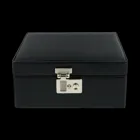 803860.08 - Watch box Beluga black (leather)