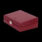 803920.00 - Jewellery box Merino red