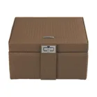 803948.02 - Jewellery case M with insert Corbello mocca