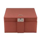 803948.03 - Jewellery case M with insert Corbello terracotta