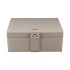 803954.07 - Jewellery case L with insert Corbello taupe