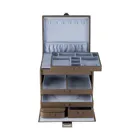 803955.02 - Jewellery case XL with travel case Corbello mocca