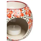 POR667 - FLOWER scented oil lamp