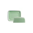 POR724 - Butter dish GREEN CANDY