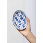 POR557 - Soap dish BLUE POTTERY