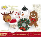 COBI-20009 - 41 PCS NATIVITY SET 20009 CHRISTMAS DECORATION