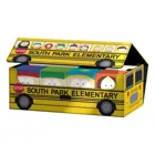 SQR-020001-001-001 - Squaroes - Collectors Case South Park - School Bus