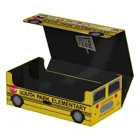 SQR-020001-001-001 - Squaroes - Collectors Case South Park - School Bus