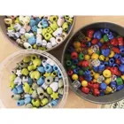 PASTEL BEADS FOREST COLOURS LARGE 520 PCS.