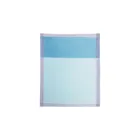 Tea towel BICOLOR blue