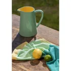 Tea towel BICOLOR green