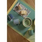 Tea towel BICOLOR green