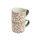 Tasse VINTAGE GARDEN red