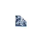 TEX119 - Waschlappen FLORAL, blau