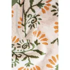 TEX123 - Waschlappen FLORAL, grün orange