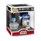 Star Wars POP! deluxe vinyl figure R2D2 wLeia 9 cm