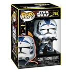 Star Wars : Clone Wars POP! Movie Vinyl Figur Clone Trooper Fives (Retro) 9 cm