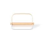 BELLWOOD NAPKIN HOLDER WHTNAT