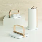 BELLWOOD NAPKIN HOLDER WHTNAT