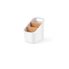 BELLWOOD UTENSIL HOLDER WHTNAT