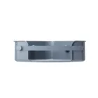 FLEX ADHESIVE CORNER BIN SLATE BLUE