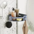 FLEX ADHESIVE CORNER BIN SLATE BLUE