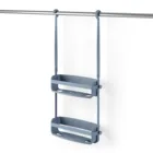 FLEX SHOWER CADDY SLATE BLUE