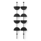 SOLIS ADJUSTABLE SHELVES 4PC BLK