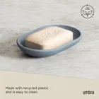 TOUCH SOAP DISH SLATE BLUE