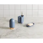 TOUCH SOAP DISH SLATE BLUE