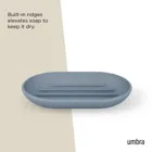 TOUCH SOAP DISH SLATE BLUE