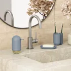 TOUCH SOAP PUMP SLATE BLUE