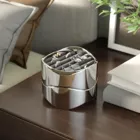 1022517-158 - WAVY JEWELRY ORGANIZER CHROME