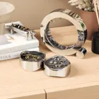 1022517-158 - WAVY JEWELRY ORGANIZER CHROME