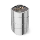 1022517-158 - WAVY JEWELRY ORGANIZER CHROME
