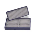Windrose charm box Merino Moda dark blue