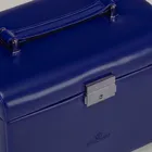 Windrose jewellery case Merino Moda dark blue