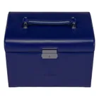 Windrose jewellery case Merino Moda dark blue